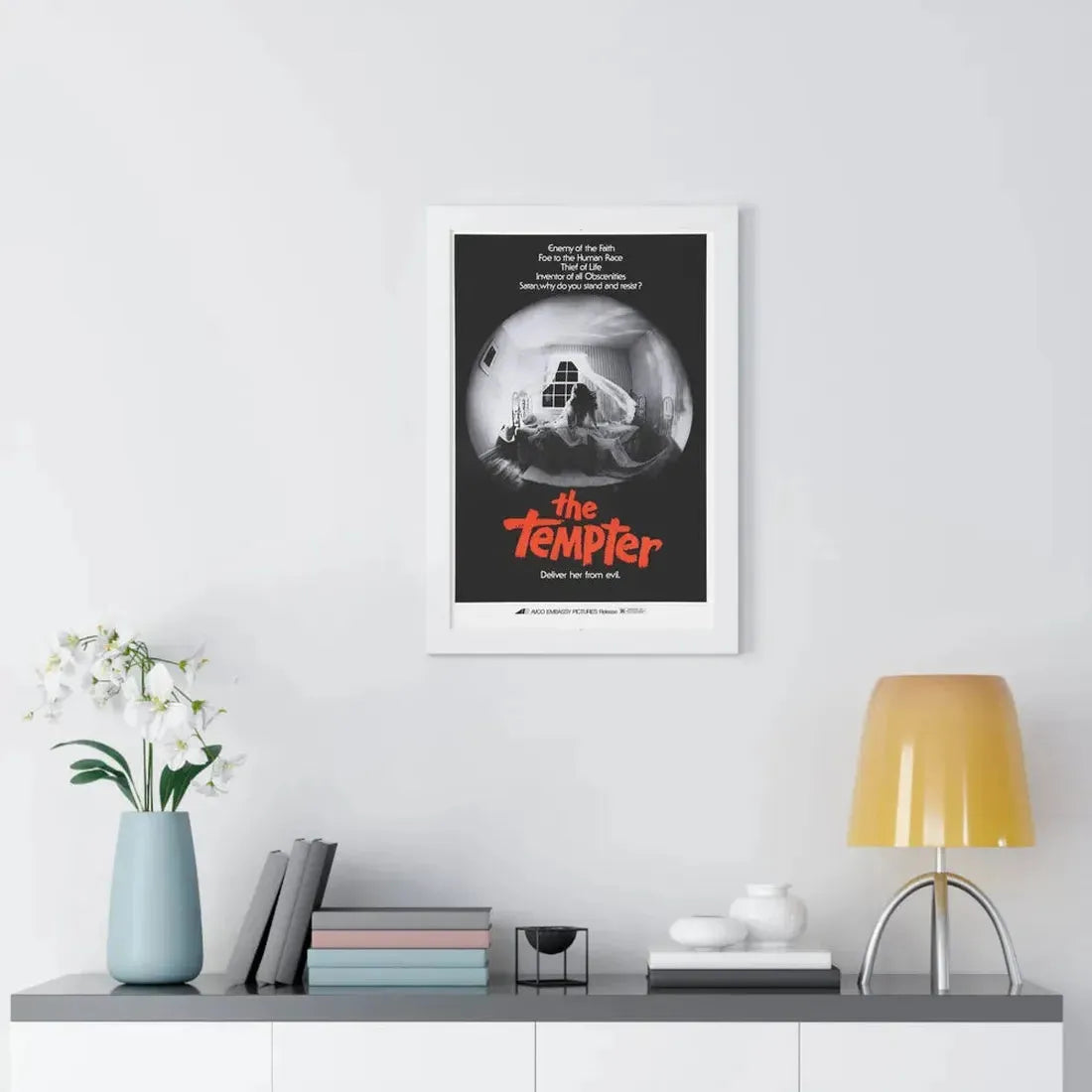 THE TEMPTER (THE ANTICHRIST) 1974 - Framed Movie Poster - The Sticker Space