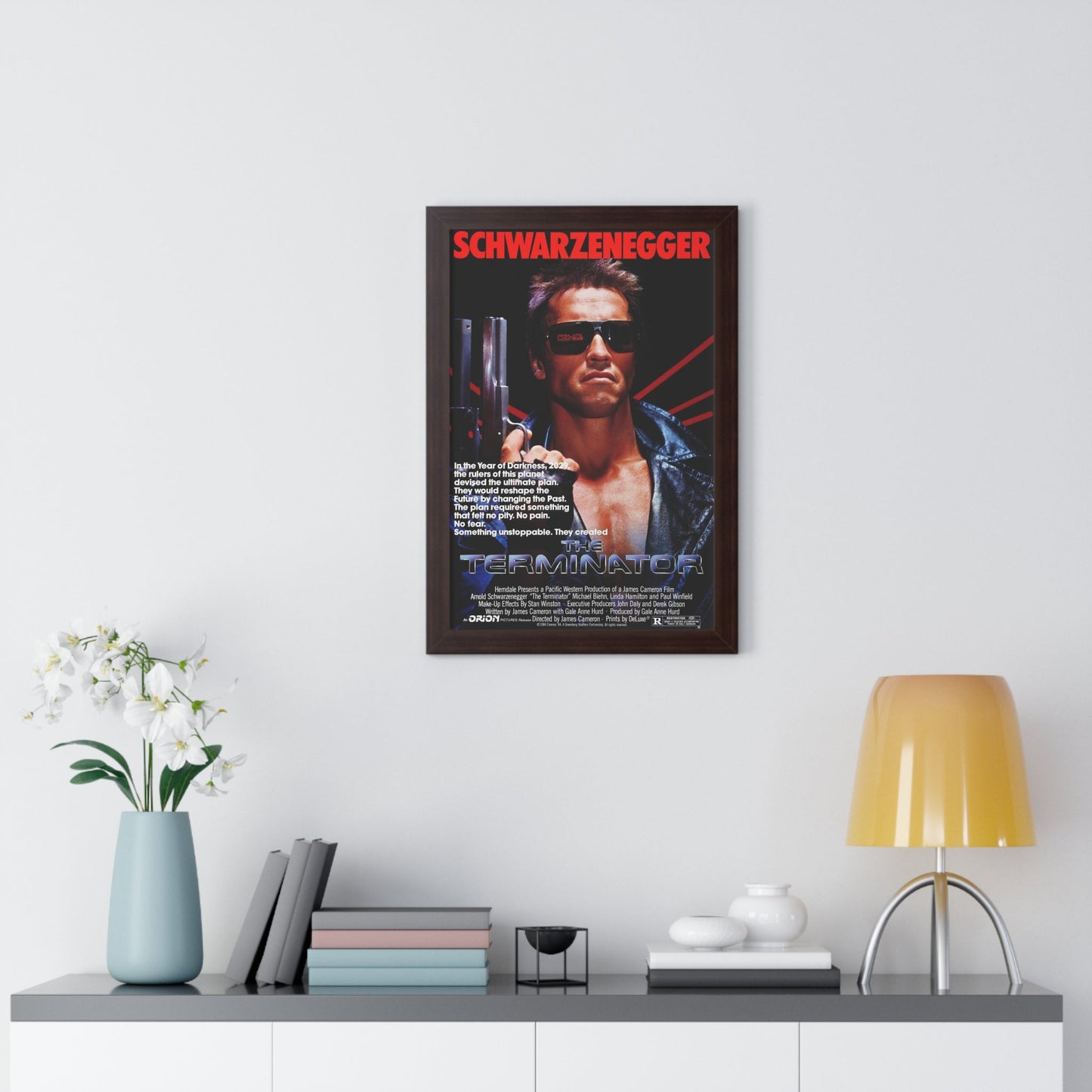 THE TERMINATOR 1984 - Framed Movie Poster-The Sticker Space