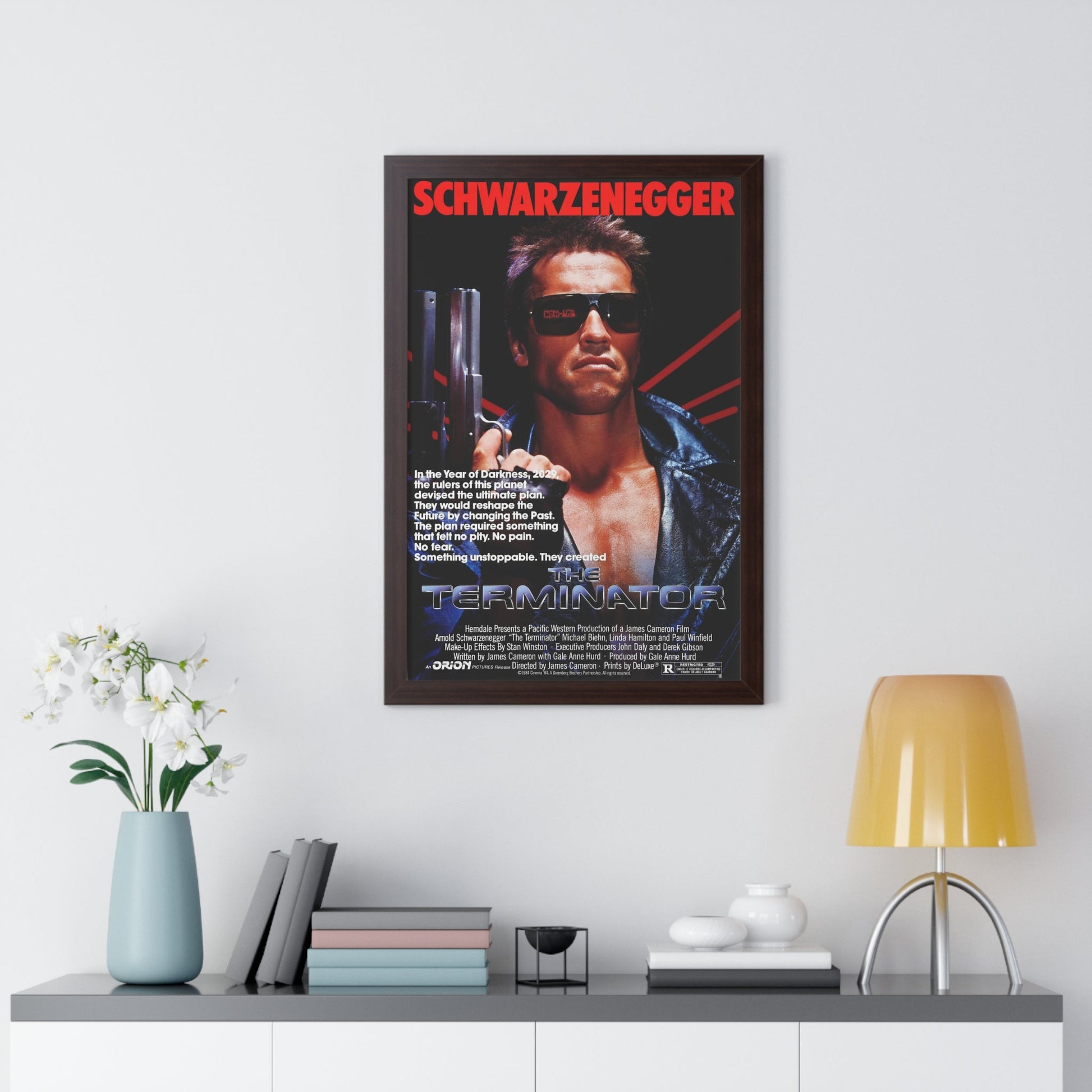 THE TERMINATOR 1984 - Framed Movie Poster-The Sticker Space