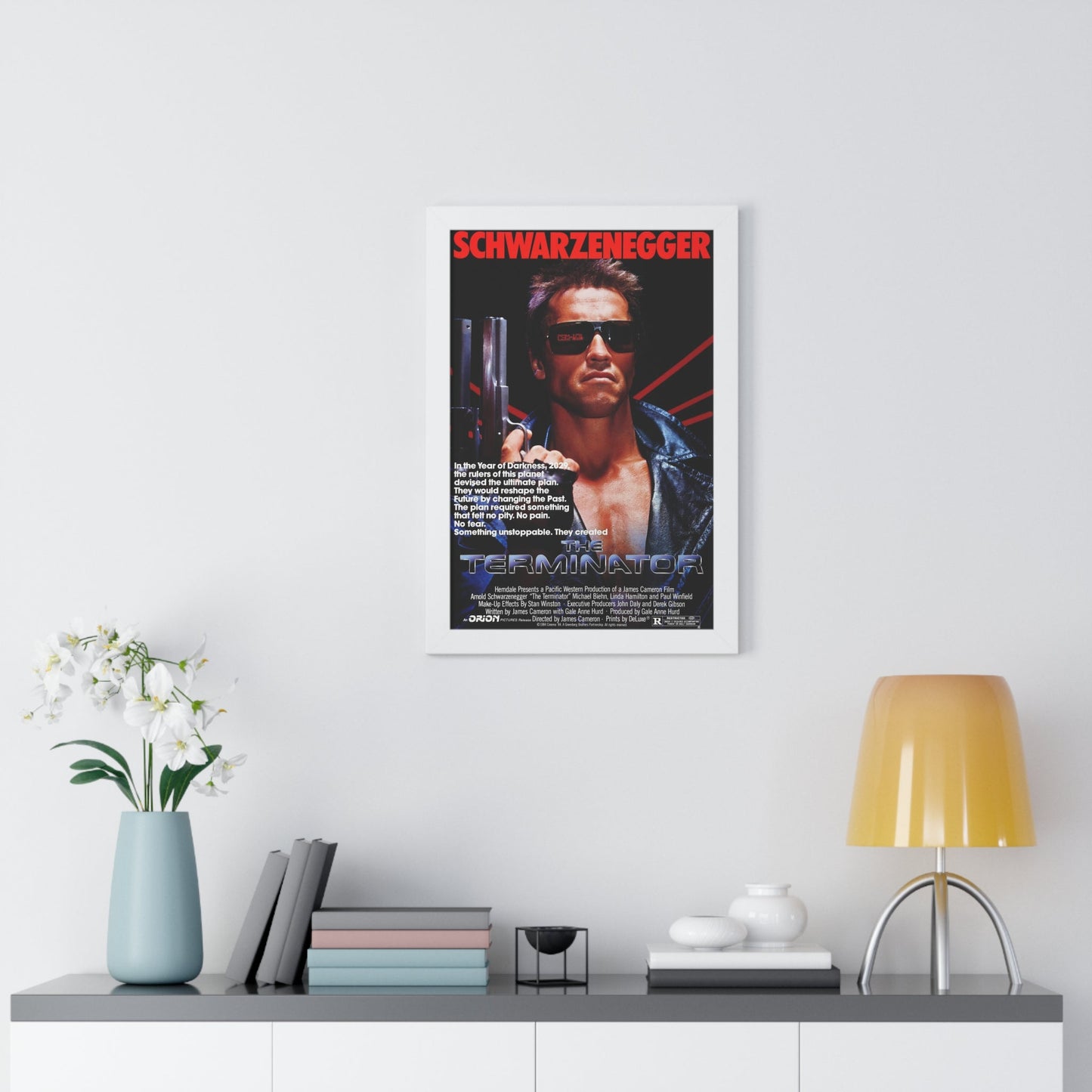 THE TERMINATOR 1984 - Framed Movie Poster-The Sticker Space