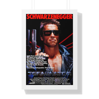 THE TERMINATOR 1984 - Framed Movie Poster-16″ x 24″-The Sticker Space