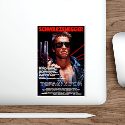 THE TERMINATOR 1984 Movie Poster STICKER Vinyl Die-Cut Decal-The Sticker Space