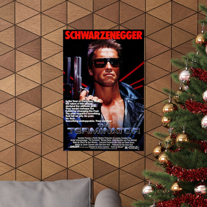 THE TERMINATOR 1984 - Paper Movie Poster-The Sticker Space