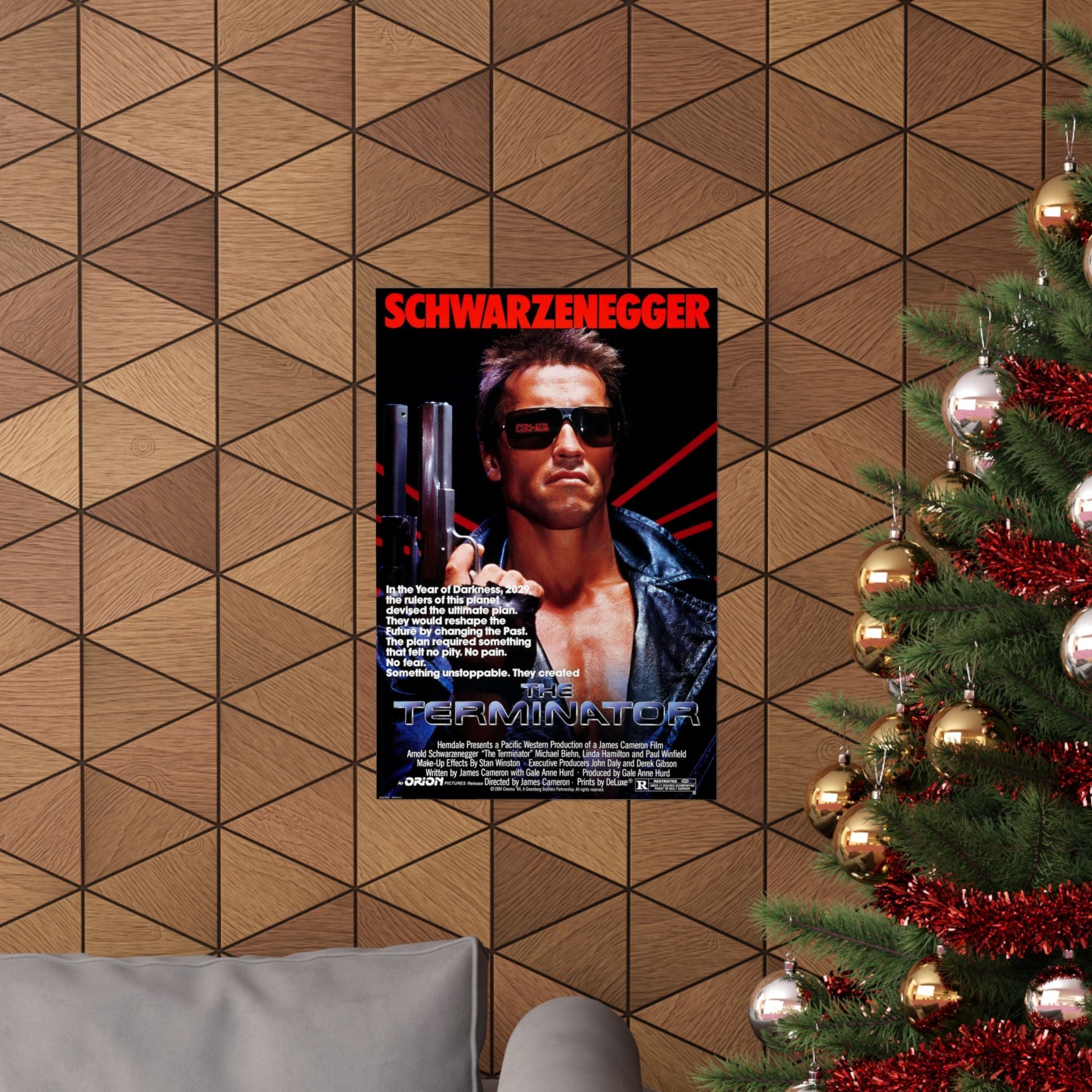 THE TERMINATOR 1984 - Paper Movie Poster-The Sticker Space