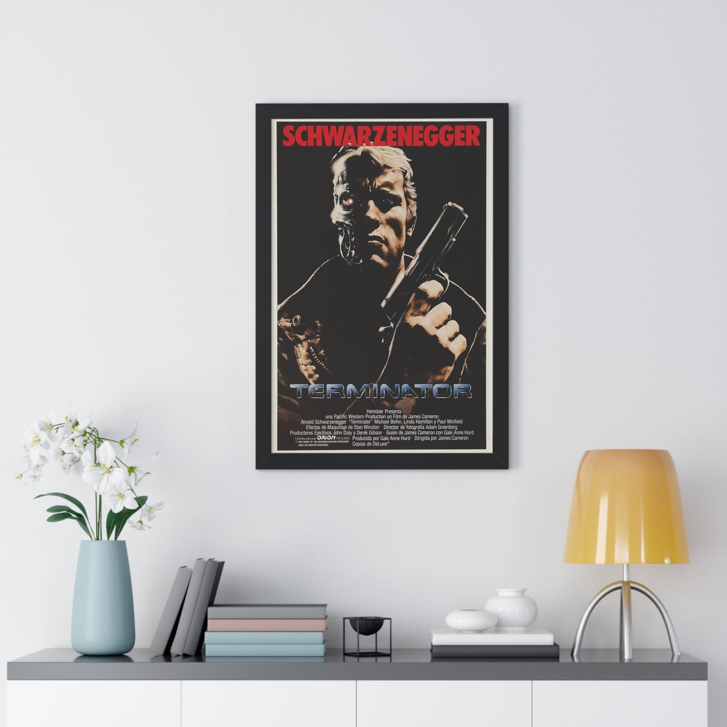 THE TERMINATOR (2) 1984 - Framed Movie Poster-The Sticker Space