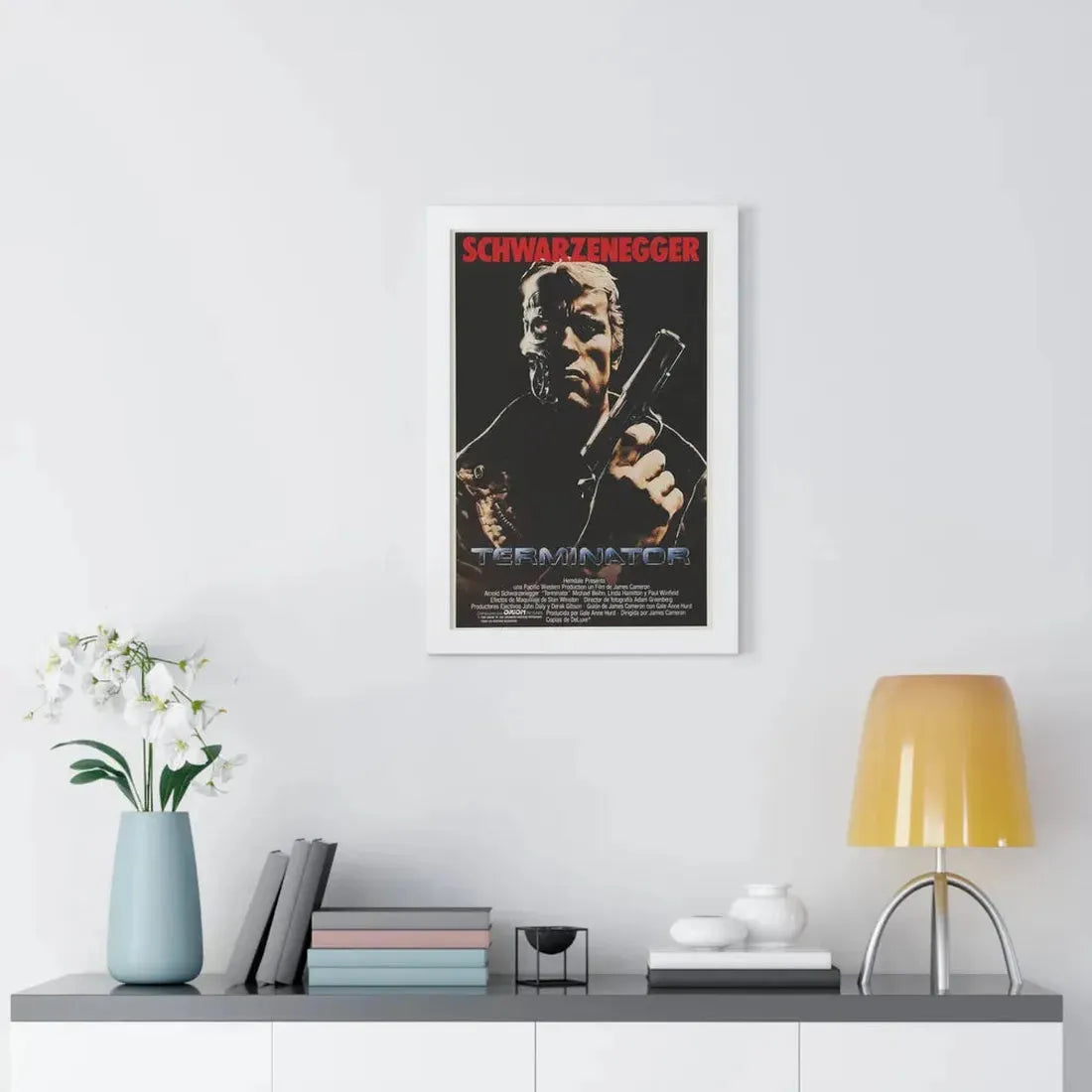 THE TERMINATOR (2) 1984 - Framed Movie Poster - The Sticker Space