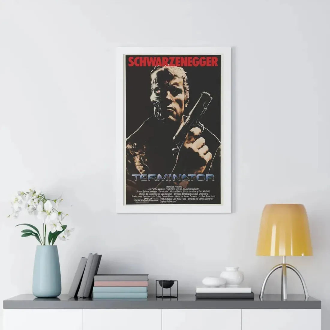 THE TERMINATOR (2) 1984 - Framed Movie Poster - The Sticker Space