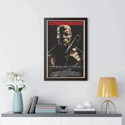 THE TERMINATOR (2) 1984 - Framed Movie Poster - The Sticker Space