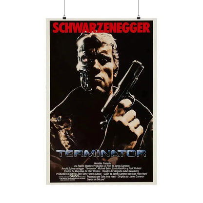 THE TERMINATOR (2) 1984 - Paper Movie Poster 24″ x 36″ Matte - The Sticker Space