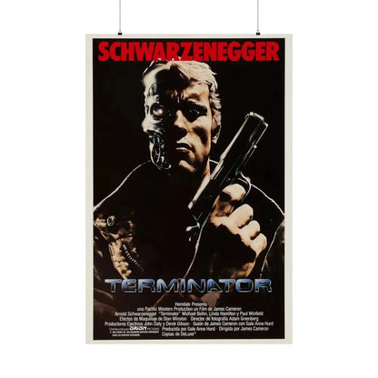 THE TERMINATOR (2) 1984 - Paper Movie Poster 36" x 54" Matte - The Sticker Space