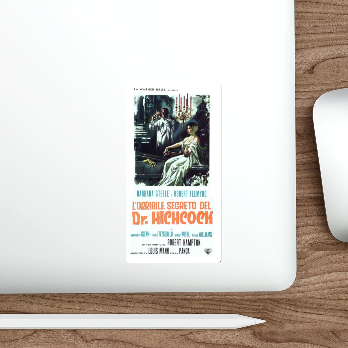 THE TERRIBLE SECRET OF DR. HICHCOCK 1962 Movie Poster STICKER Vinyl Die-Cut Decal-The Sticker Space