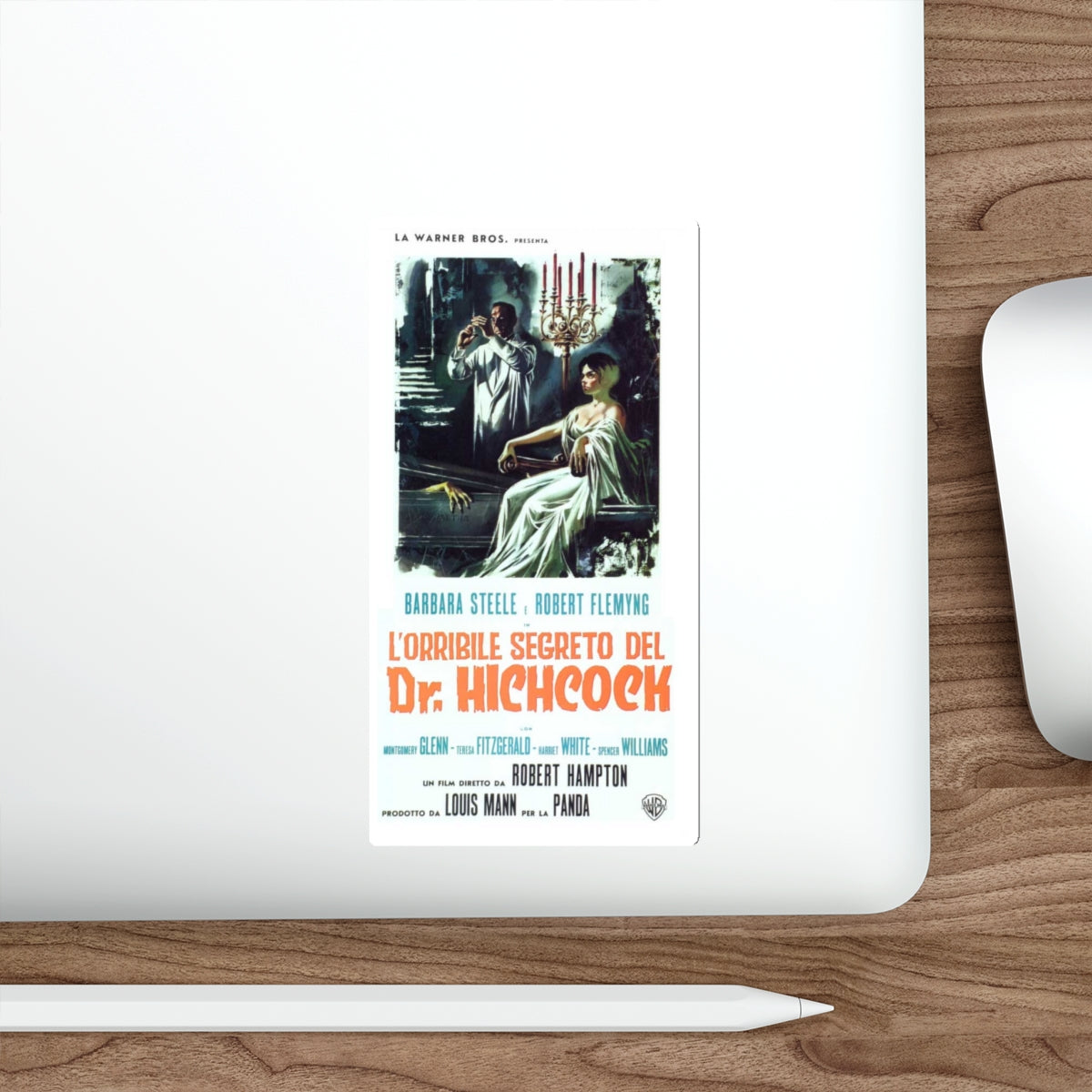 THE TERRIBLE SECRET OF DR. HICHCOCK 1962 Movie Poster STICKER Vinyl Die-Cut Decal-The Sticker Space