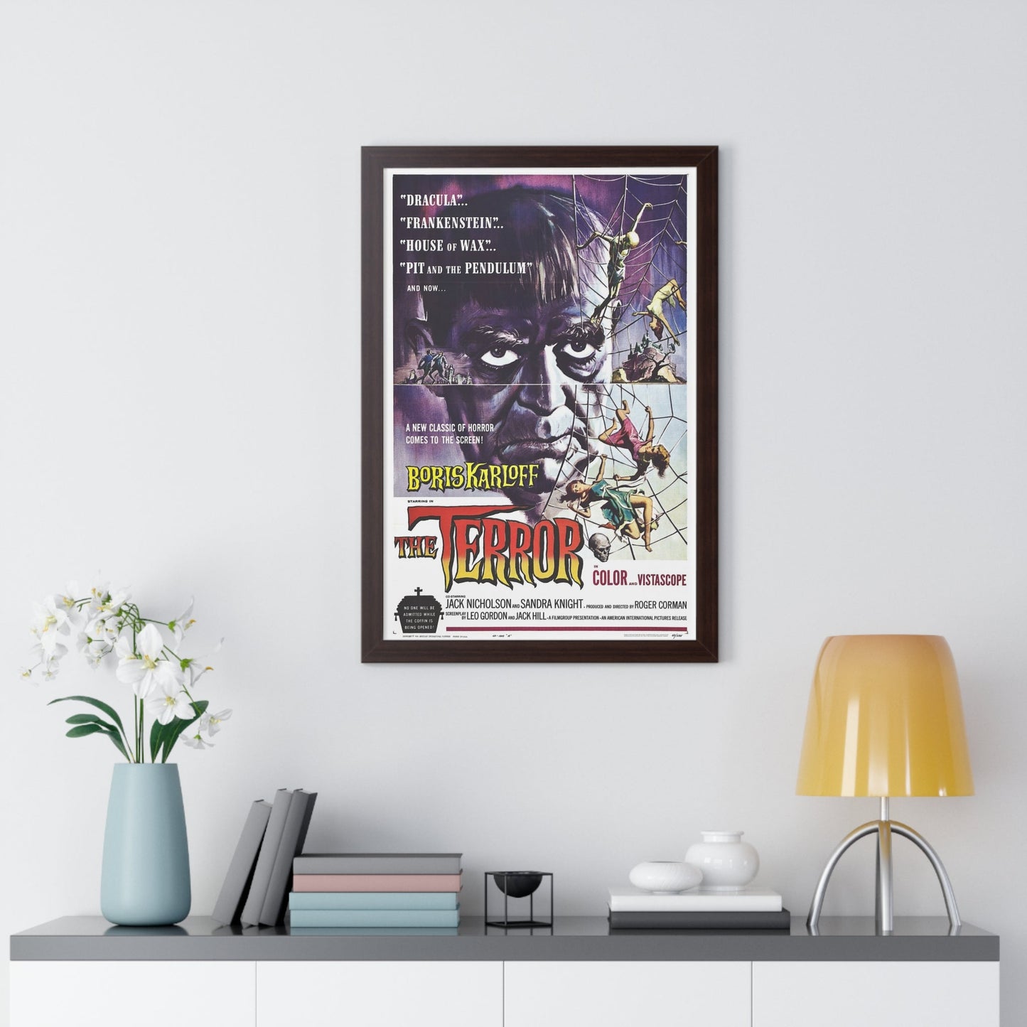 THE TERROR 1963 - Framed Movie Poster-The Sticker Space