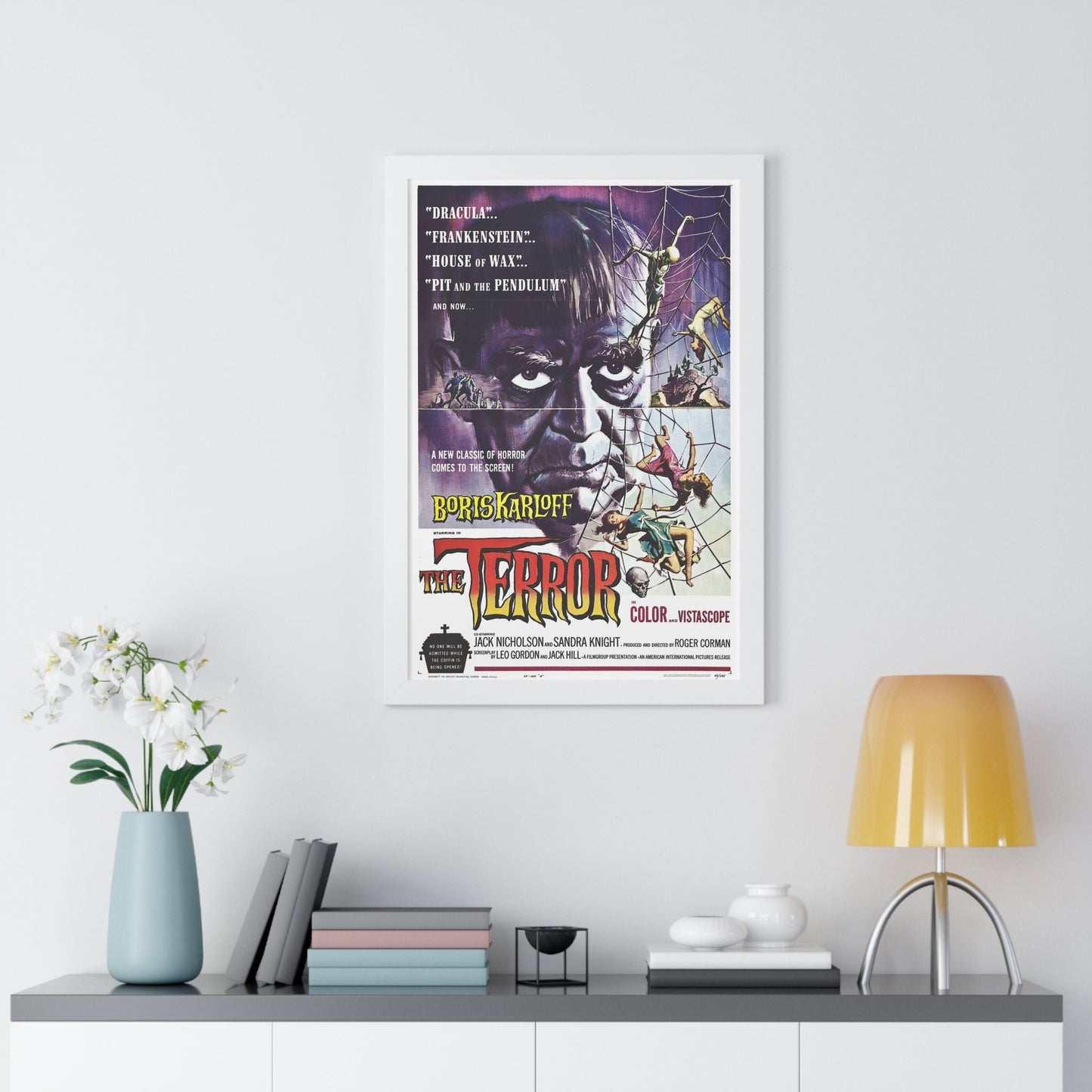 THE TERROR 1963 - Framed Movie Poster-The Sticker Space