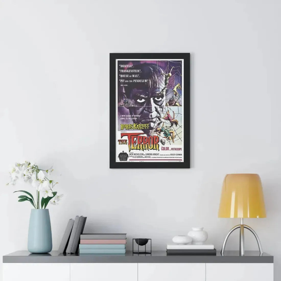 THE TERROR 1963 - Framed Movie Poster - The Sticker Space