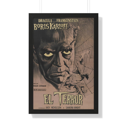 THE TERROR (SPANISH) 1963 - Framed Movie Poster-20" x 30"-The Sticker Space