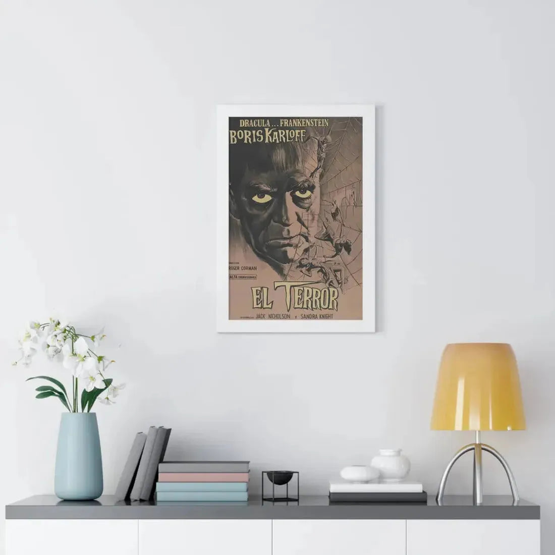 THE TERROR (SPANISH) 1963 - Framed Movie Poster - The Sticker Space