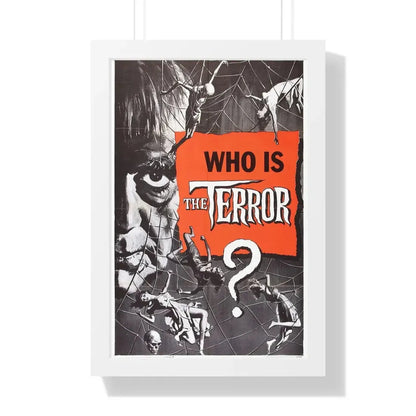 THE TERROR (TEASER) 1963 - Framed Movie Poster 16″ x 24″ White - The Sticker Space