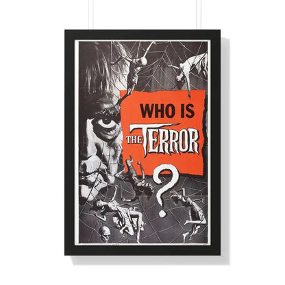 THE TERROR (TEASER) 1963 - Framed Movie Poster 20" x 30" Black - The Sticker Space