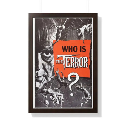 THE TERROR (TEASER) 1963 - Framed Movie Poster 20" x 30" Walnut - The Sticker Space