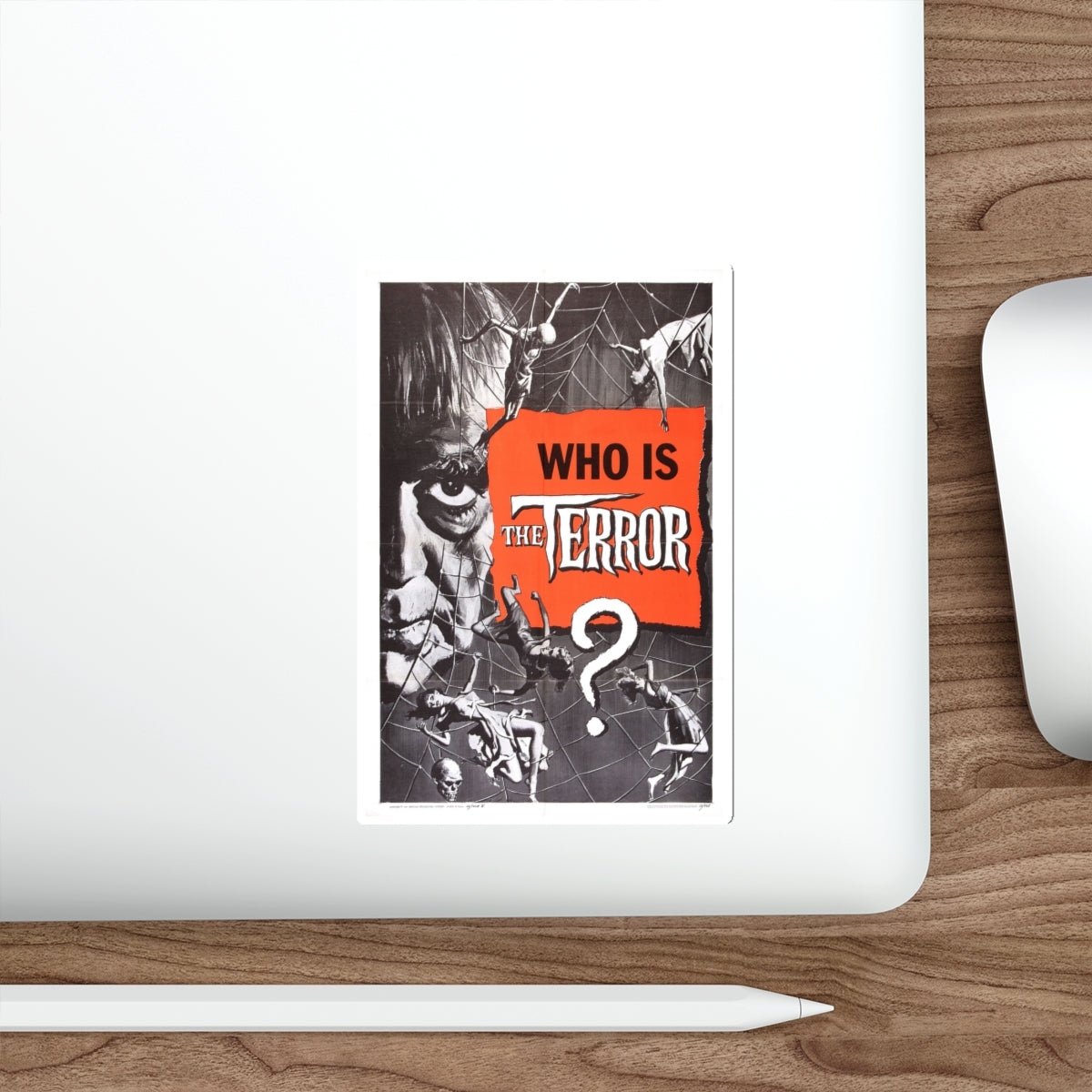 THE TERROR (TEASER) 1963 Movie Poster STICKER Vinyl Die-Cut Decal-The Sticker Space