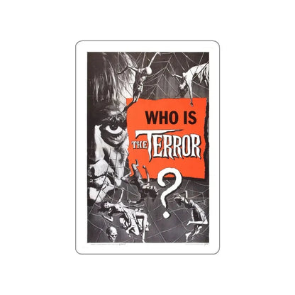 THE TERROR (TEASER) 1963 Movie Poster STICKER Vinyl Die-Cut Decal 4 Inch - The Sticker Space