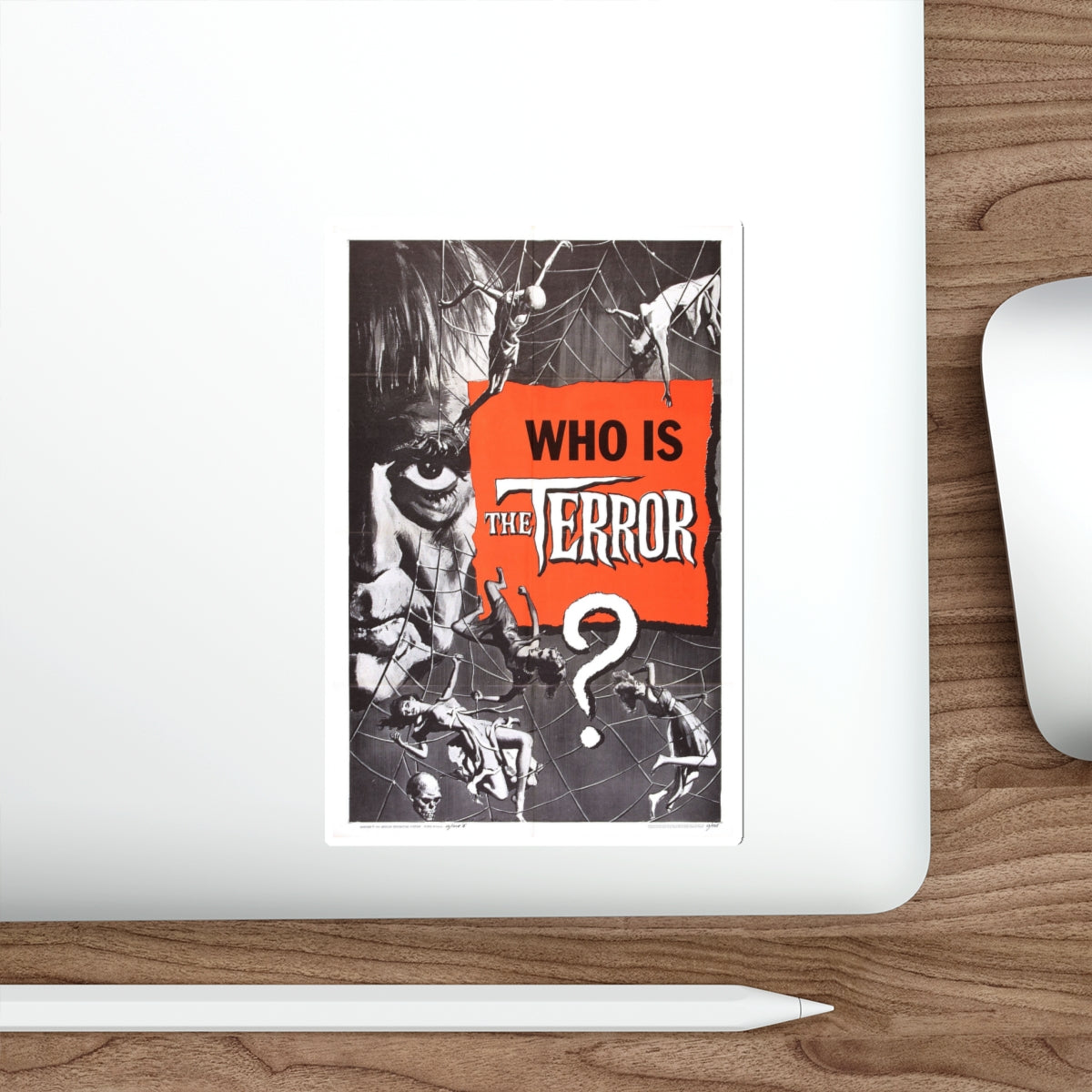 THE TERROR (TEASER) 1963 Movie Poster STICKER Vinyl Die-Cut Decal-The Sticker Space