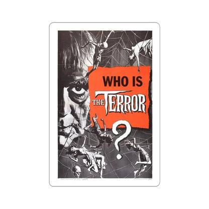 THE TERROR (TEASER) 1963 Movie Poster - STICKER Vinyl Kiss-Cut Decal 4 Inch White - The Sticker Space