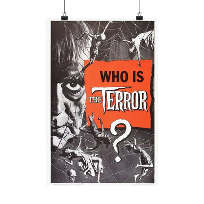 THE TERROR (TEASER) 1963 - Paper Movie Poster 12″ x 18″ Matte - The Sticker Space