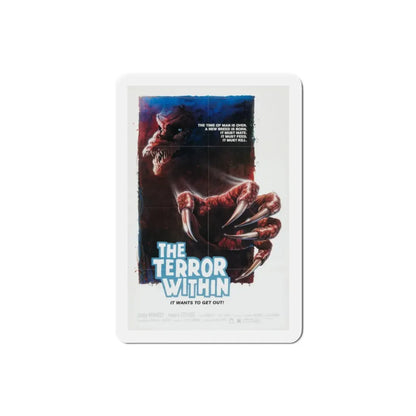 The Terror Within 1989 Movie Poster Refrigerator Magnet 2 Inch - The Sticker Space