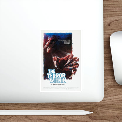 THE TERROR WITHIN 1989 Movie Poster STICKER Vinyl Die-Cut Decal-The Sticker Space