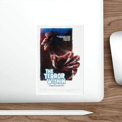 THE TERROR WITHIN 1989 Movie Poster STICKER Vinyl Die-Cut Decal-The Sticker Space