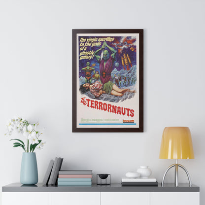 THE TERRORNAUTS 1967 - Framed Movie Poster-The Sticker Space