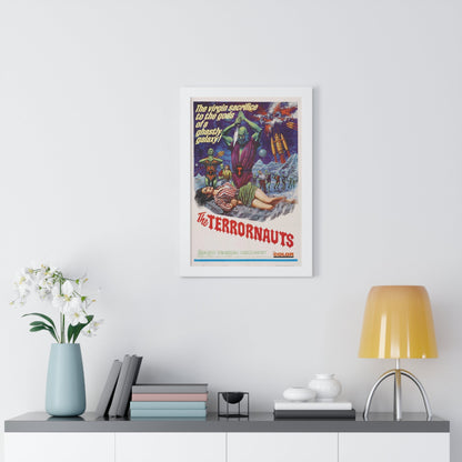 THE TERRORNAUTS 1967 - Framed Movie Poster-The Sticker Space