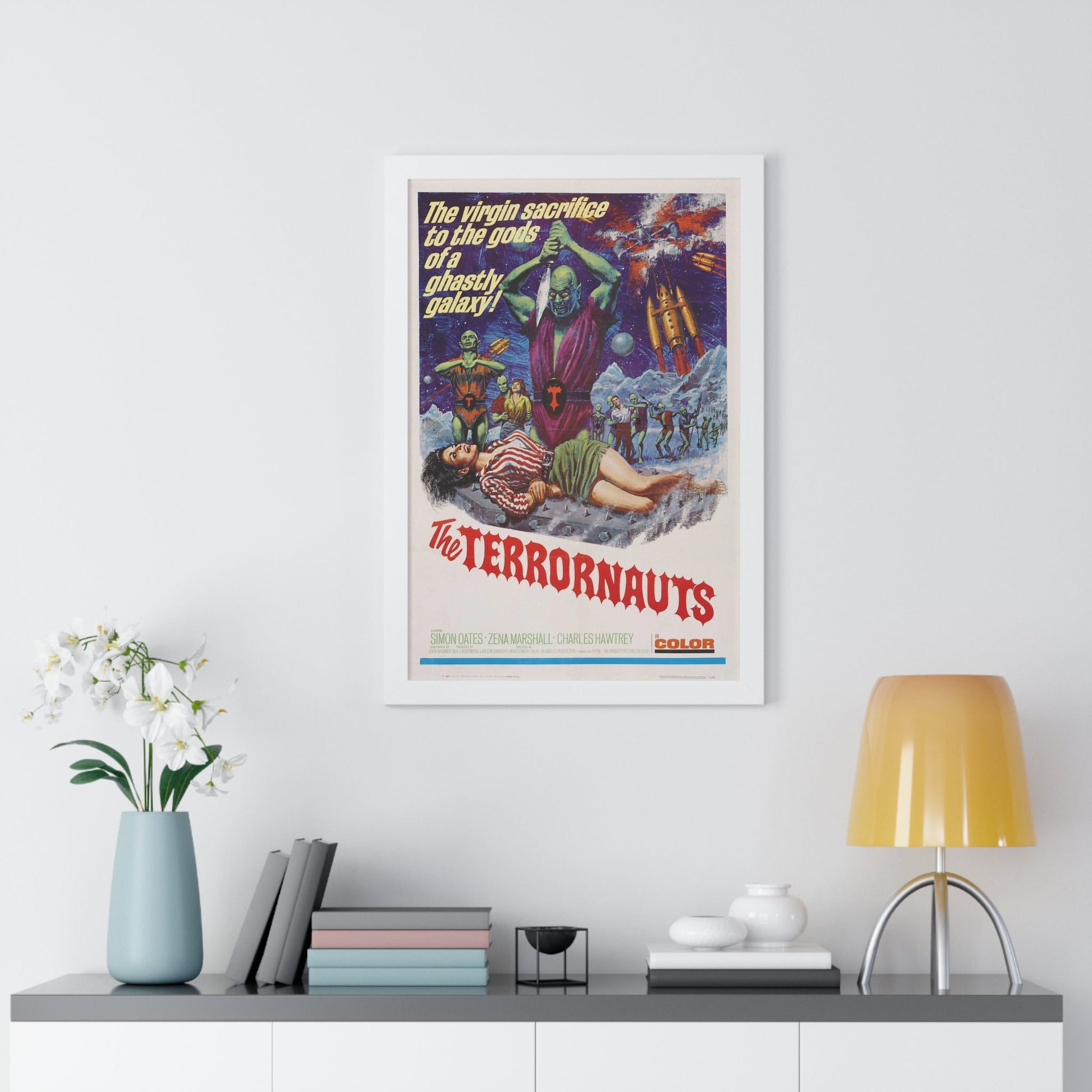 THE TERRORNAUTS 1967 - Framed Movie Poster-The Sticker Space