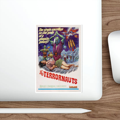 THE TERRORNAUTS 1967 Movie Poster STICKER Vinyl Die-Cut Decal-The Sticker Space