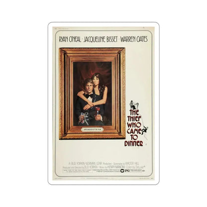 The Thief Who Came to Dinner 1973 Movie Poster STICKER Vinyl Die-Cut Decal 3 Inch - The Sticker Space
