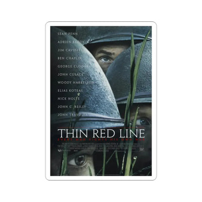 The Thin Red Line 1998 Movie Poster STICKER Vinyl Die-Cut Decal 2 Inch - The Sticker Space