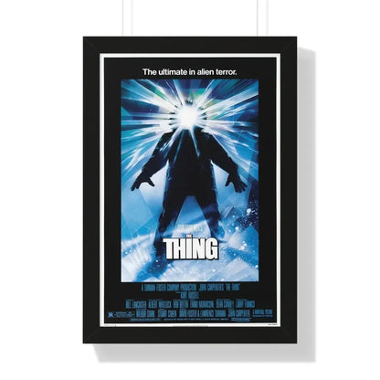 THE THING 1982 - Framed Movie Poster 16″ x 24″ Black - The Sticker Space