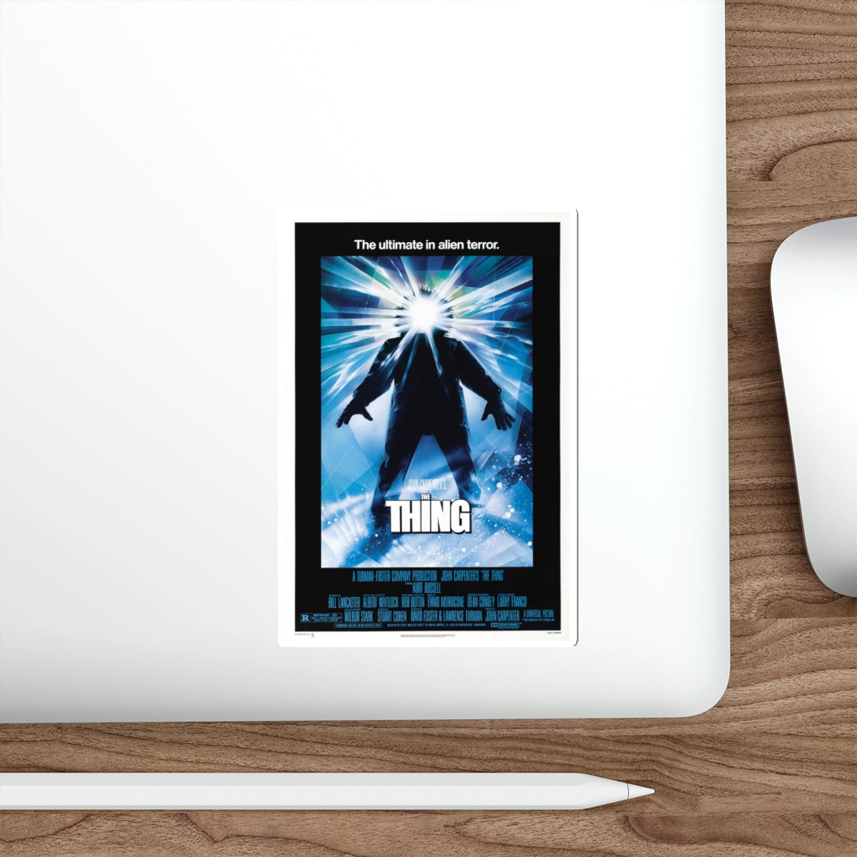 THE THING 1982 Movie Poster STICKER Vinyl Die-Cut Decal-The Sticker Space