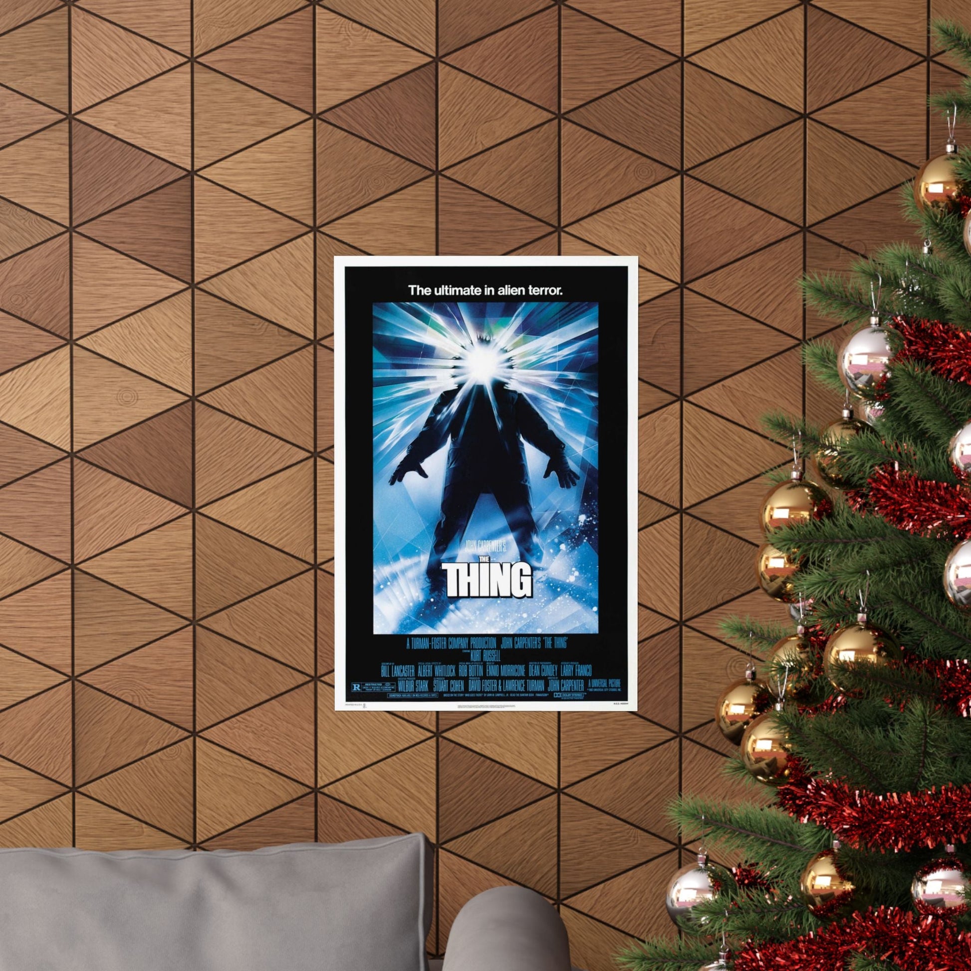 THE THING 1982 - Paper Movie Poster-The Sticker Space