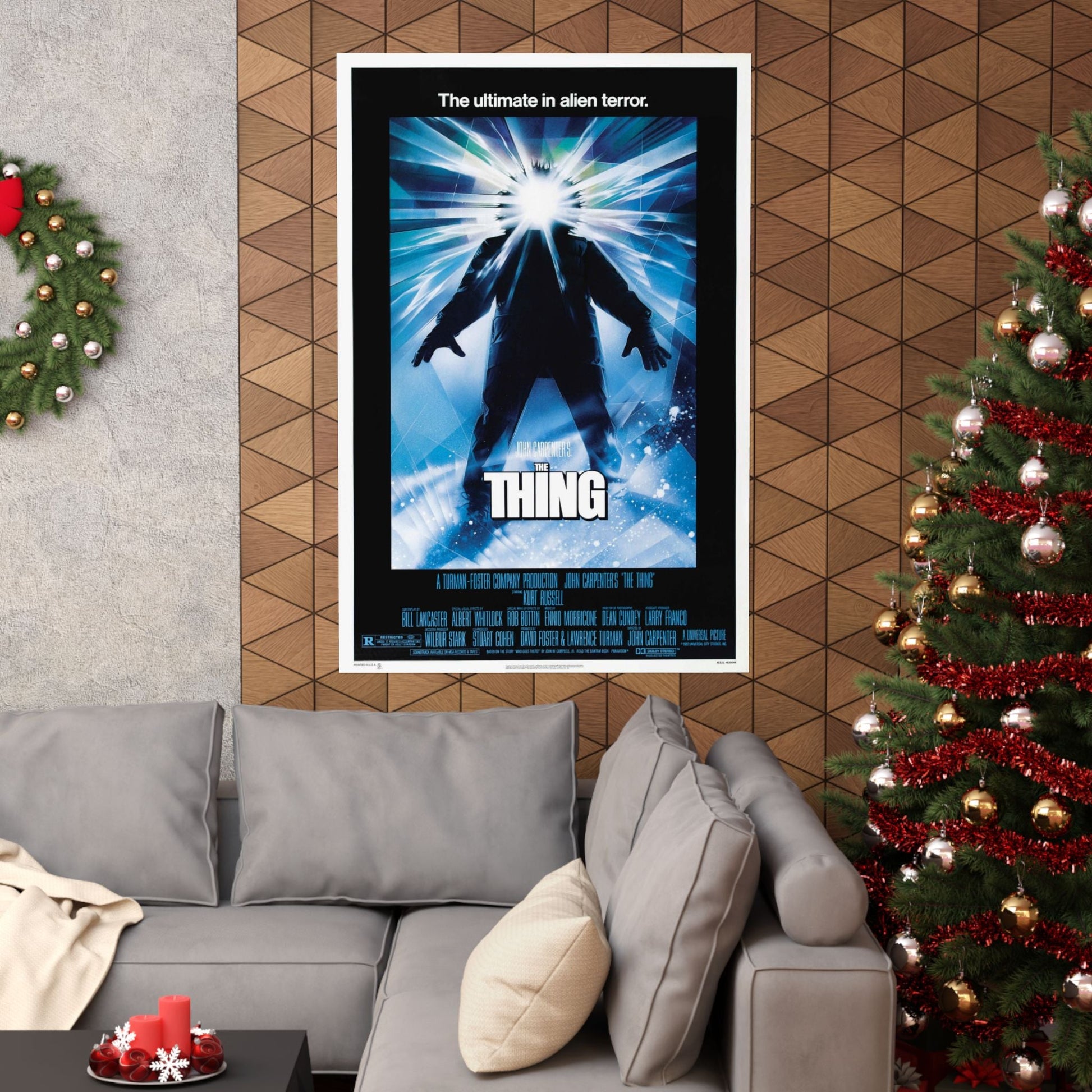 THE THING 1982 - Paper Movie Poster-The Sticker Space