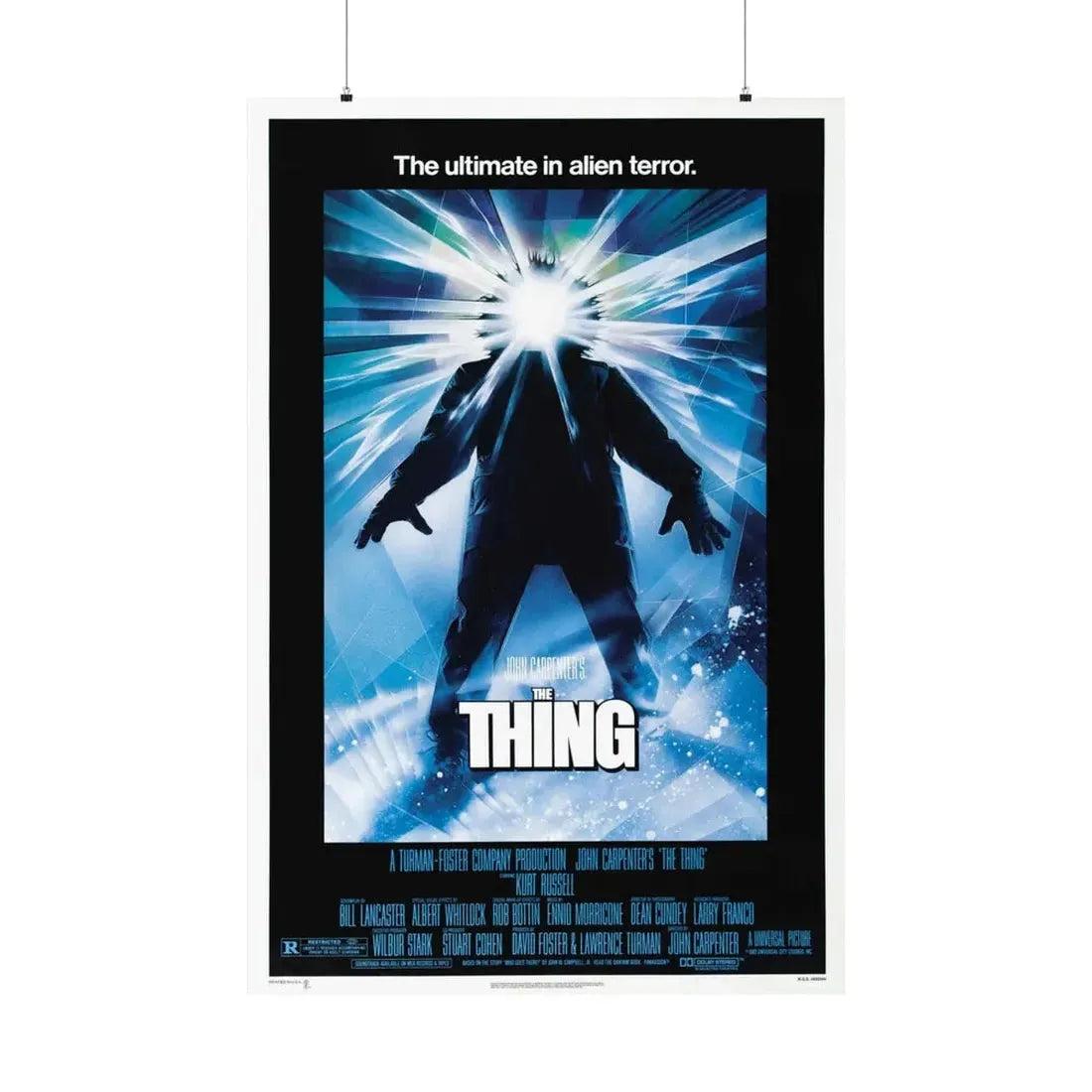 THE THING 1982 - Paper Movie Poster 36" x 54" Matte - The Sticker Space