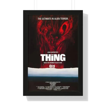 THE THING (3) 1982 - Framed Movie Poster 16″ x 24″ Black - The Sticker Space