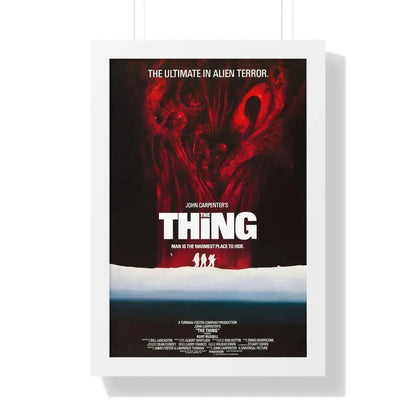 THE THING (3) 1982 - Framed Movie Poster 16″ x 24″ White - The Sticker Space