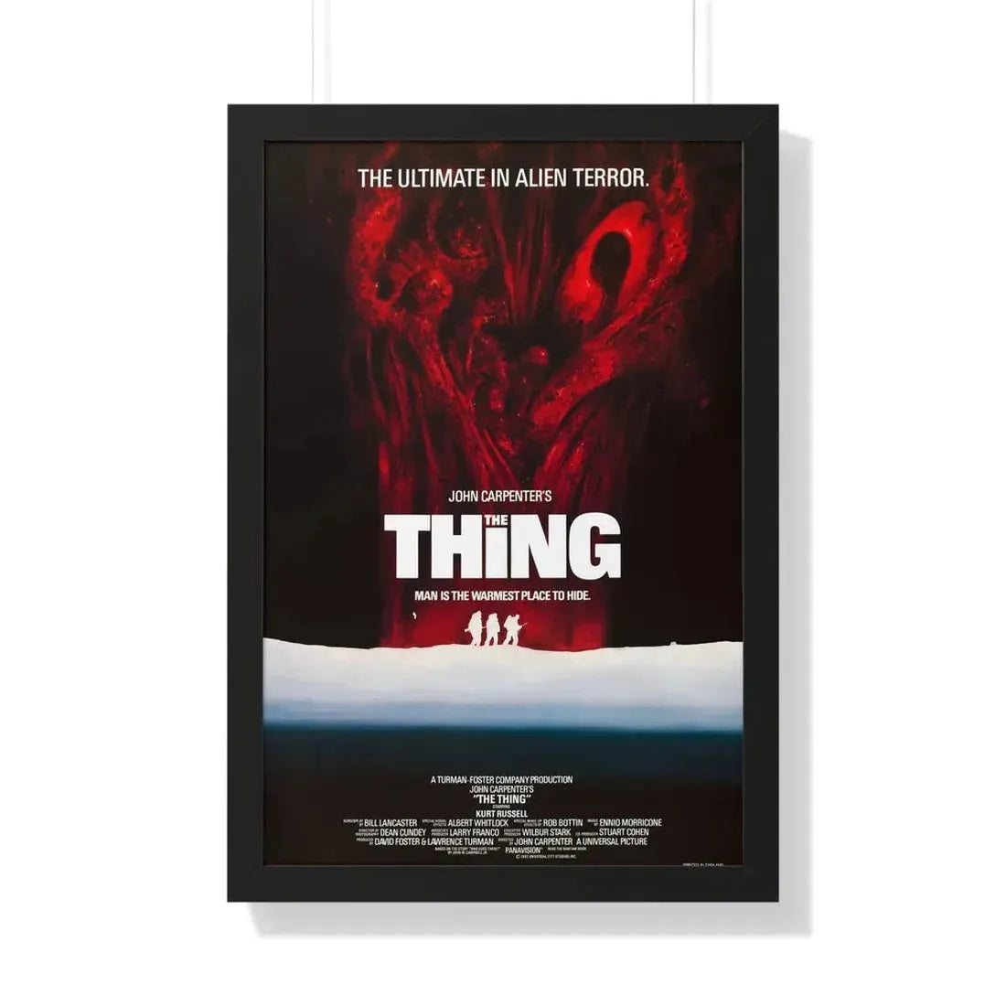 THE THING (3) 1982 - Framed Movie Poster 20" x 30" Black - The Sticker Space