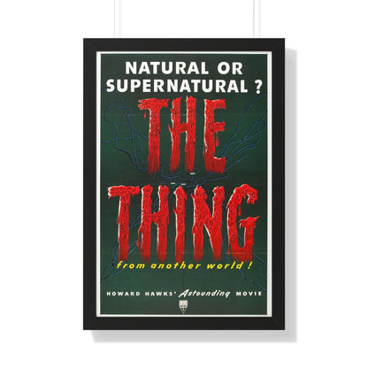 THE THING (FROM ANOTHER WORLD) 1951 - Framed Movie Poster-20" x 30"-The Sticker Space