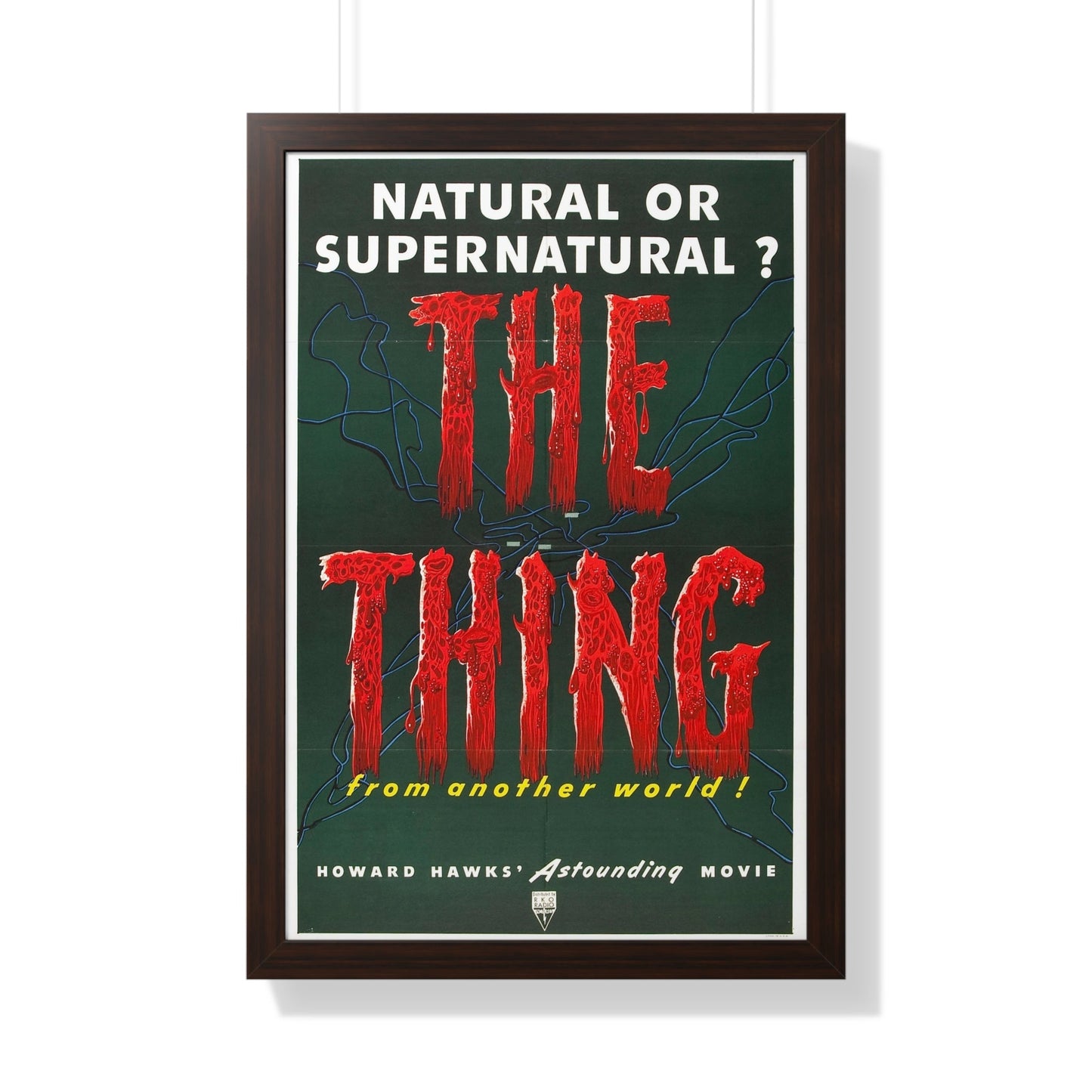 THE THING (FROM ANOTHER WORLD) 1951 - Framed Movie Poster-20" x 30"-The Sticker Space