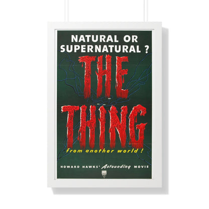 THE THING (FROM ANOTHER WORLD) 1951 - Framed Movie Poster-20" x 30"-The Sticker Space