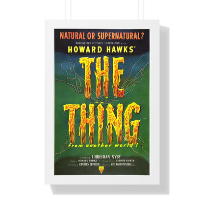 THE THING (FROM ANOTHER WORLD) 2 1951 - Framed Movie Poster-16″ x 24″-The Sticker Space